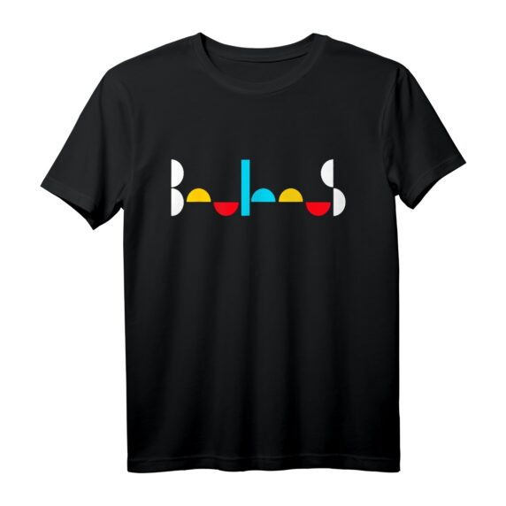 100 Jahre Bauhaus Design Schule T-Shirt  Modernes Kunstshirt für Fans, Designer & Architektur-Liebhaber