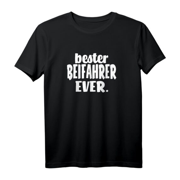 40 Geburtstag Auto T-Shirt für Beifahrer - Lustiges Spruchdesign für Freunde, Partner & Eltern, perfekte Geschenkidee