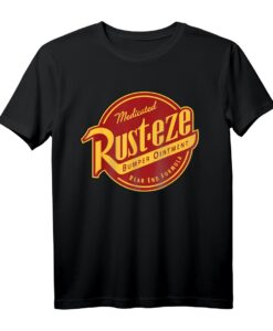 40. Geburtstag Pixar Cars T-Shirt mit Rusteze Vintage Logo - Officially Licensed Merchandise für Fans und Sammler