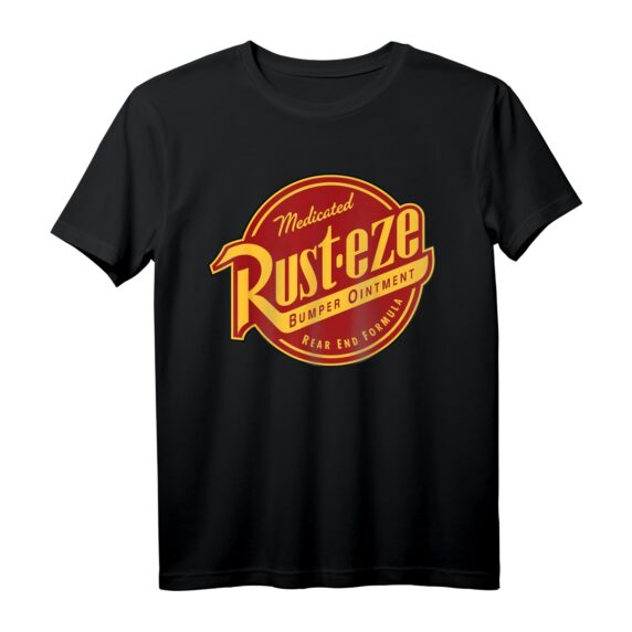 40. Geburtstag Pixar Cars T-Shirt mit Rusteze Vintage Logo - Officially Licensed Merchandise für Fans und Sammler