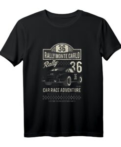 40. oder 50. Geburtstag T-Shirt mit Retro Motorsport-Design  Legendäre Rallye Monte Carlo 1972 für Autosport-Fans
