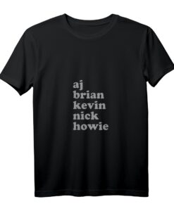 40Geburtstag Stacked Names T-Shirt mit V-Ausschnitt  Offizielles Merchandise für Frauen, Männer, Girls & Boys