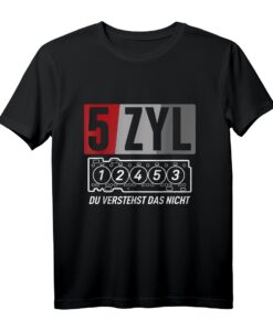 5 Zylinder Motor Auto Schraubendreher T-Shirt - Perfektes Geschenk für 5-Zylinder Fahrer und Automobilfans