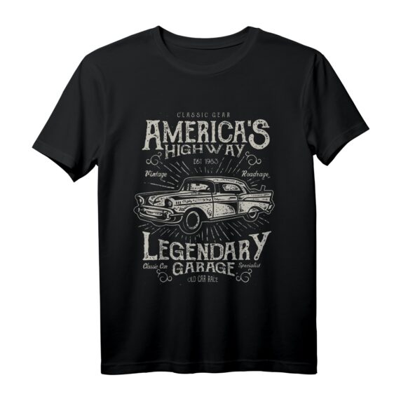 50er Jahre Vintage Auto T-Shirt - Retro Oldtimer, Classic Car & Automobilbekleidung für Autoliebhaber & Sammler