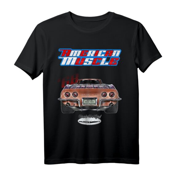 68, 1968 American Muscle Car T-Shirt - Retro US Car & Hotrod Design für Oldtimer & Youngtimer Fans, Geschenk für Auto-Enthusiasten