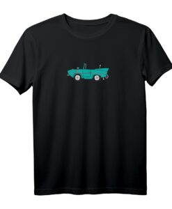 Amphicar Aqua Türkis Auto Boot Inhaber Collector T-Shirt  Perfekt als Geschenk für Auto- und Boots-Fans zu Geburtstag, Weihnachten oder Abschluss