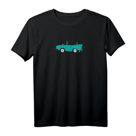 Amphicar Aqua Türkis Auto Boot Inhaber Collector T-Shirt  Perfekt als Geschenk für Auto- und Boots-Fans zu Geburtstag, Weihnachten oder Abschluss
