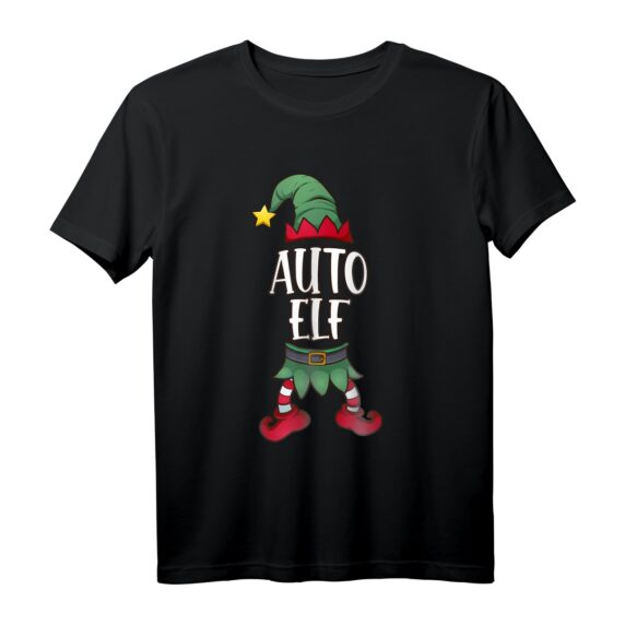 Auto Elf Kostüm Weihnachten Familie Outfit  Lustiges Partnerlook für die ganze Familie, perfekt für Weihnachten, Heiligabend & Winterurlaub