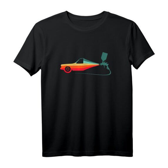 Auto Lackierer Vintage T-Shirt  Perfektes Geschenk für Fahrzeuglackierer & Autolackierer zum Geburtstag oder als Geschenkidee