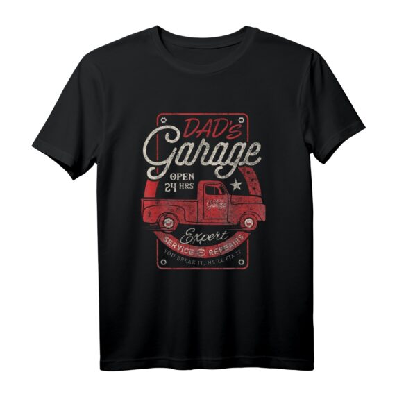 Auto Mechaniker Papa Shirt - Reparatur Garage Design für Väter, Autoliebhaber & Auto-Sammler, ideal zum Vatertag