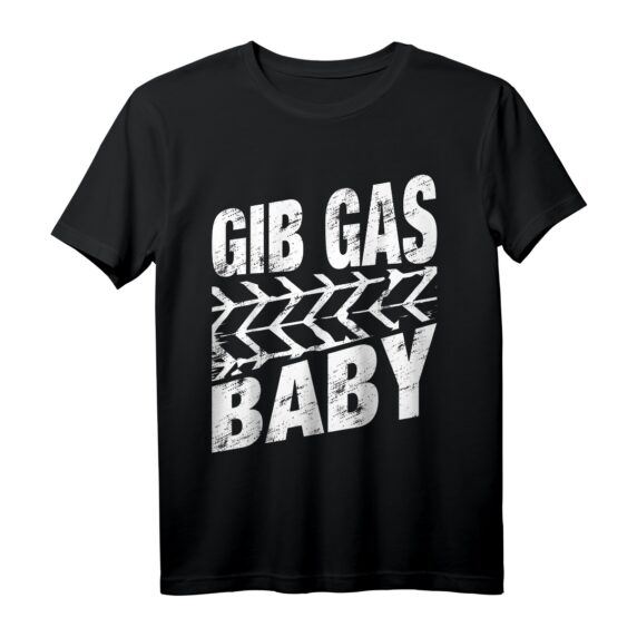 Auto Tuning Sprüche Geschenk - Gib Gas Tuner T-Shirt im Used Look für OEM & JDM Car Tuning Fans