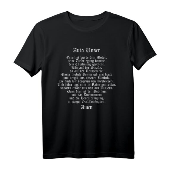 Auto Unser T-Shirt - Das perfekte Geschenk für Tuner, Schrauber und Autoverrückte für Werkstatt, Tuningtreffen & Rennstrecke