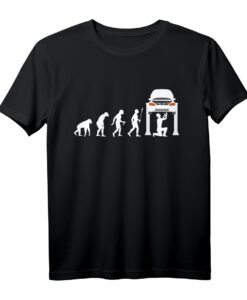 Automechaniker Evolution Auto Tuning Schrauber T-Shirt  Lustiges Geschenk für Mechaniker, Tuning-Fans & Auto-Enthusiasten zu Weihnachten, Ostern & Geburtstag