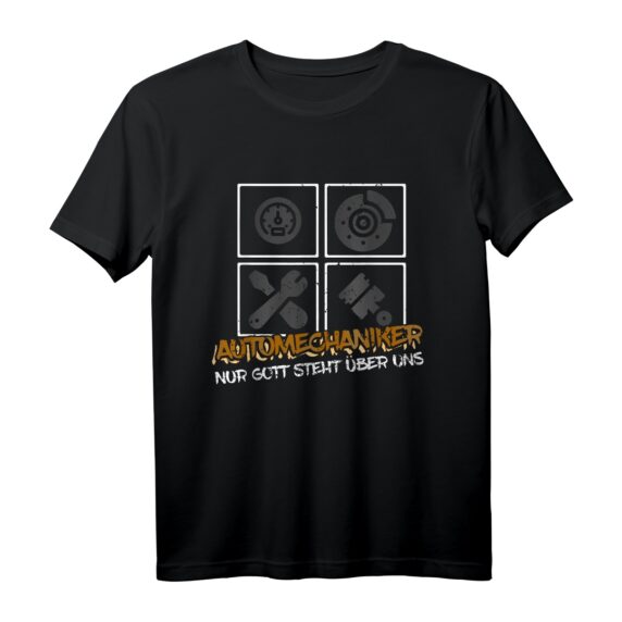 Automechaniker Spruch T-Shirt - Lustiges Geschenk für Mechaniker, KFZ-Profis & Mechatroniker
