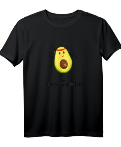 Avo Cardio Avocado Sport Fitness Kardio Laufshirt  Veganes, Vegetarisches Lauf- und Fitness-T-Shirt für Marathon, Stadt & Team
