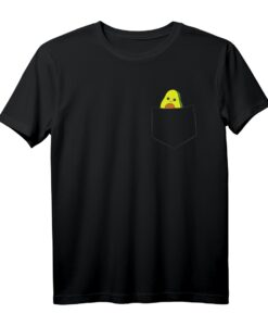Avocado in Tasche T-Shirt  Lustiges veganes Geschenk für Avocado- und Guacamole-Liebhaber