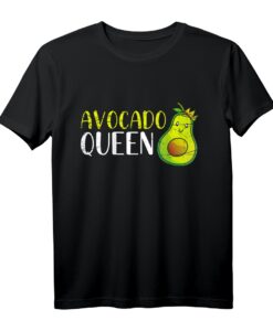 Avocado Königin Damen T-Shirt für Keto, Vegetarier & Veganer  Gesunder Lifestyle & Guacamole Liebe