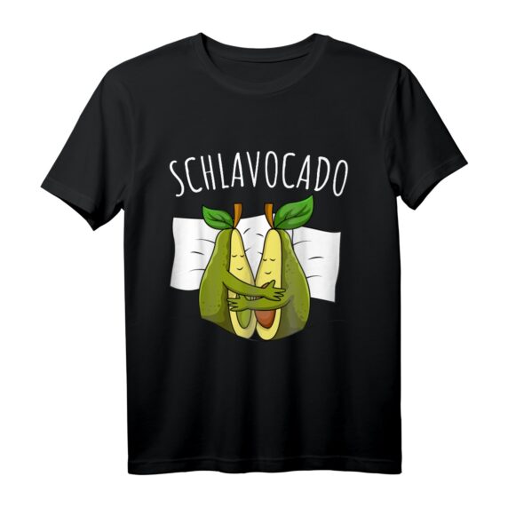 Avocado Schlafshirt  Lustiges und Bequemes Nightwear für Morgenmuffel, Schlafmützen & Avocado-Liebhaber, Perfekt als Geschenk
