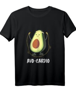 Avocardio Avo-Cardio Fitness Tank Top  Perfekt für Avocado-Liebhaber, Veganer & Fitnessfans für Studio, Gym & Springseil-Training
