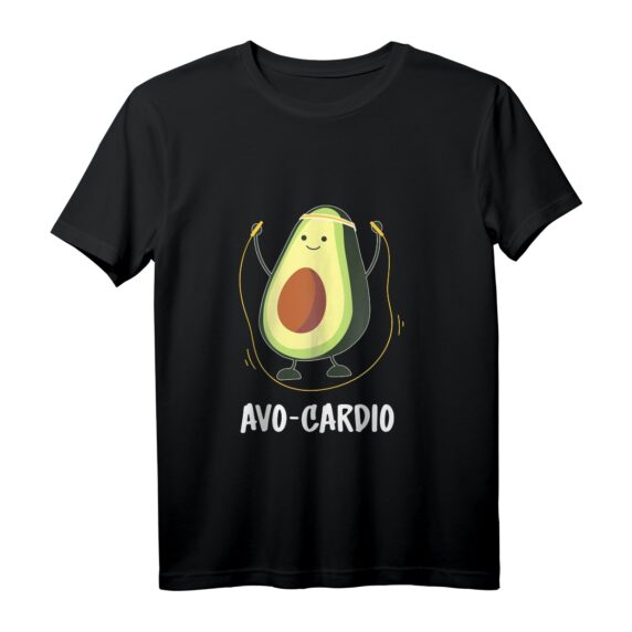 Avocardio Avo-Cardio Fitness Tank Top  Perfekt für Avocado-Liebhaber, Veganer & Fitnessfans für Studio, Gym & Springseil-Training