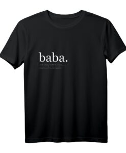 Baba Definition T-Shirt mit alttürkischem Wort und Bedeutung  Kulturelles Motiv für Türkei-Fans & Vaterliebe