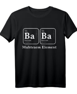 Baba Muhtesem Element Türkischer Vater Papa Türkei Vatertag T-Shirt - Retro Geschenkidee für türkische Väter & Familien