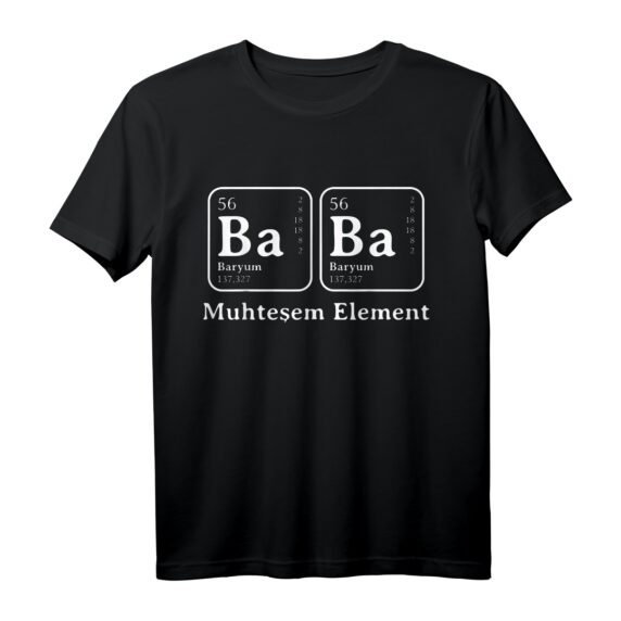 Baba Muhtesem Element Türkischer Vater Papa Türkei Vatertag T-Shirt - Retro Geschenkidee für türkische Väter & Familien