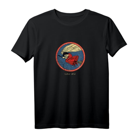 Baba Yaga Occult Russian Slavic Witch Halloween Vintage T-Shirt  Esoterik, Tarot, Satanic, Pagan & Baphomet Design