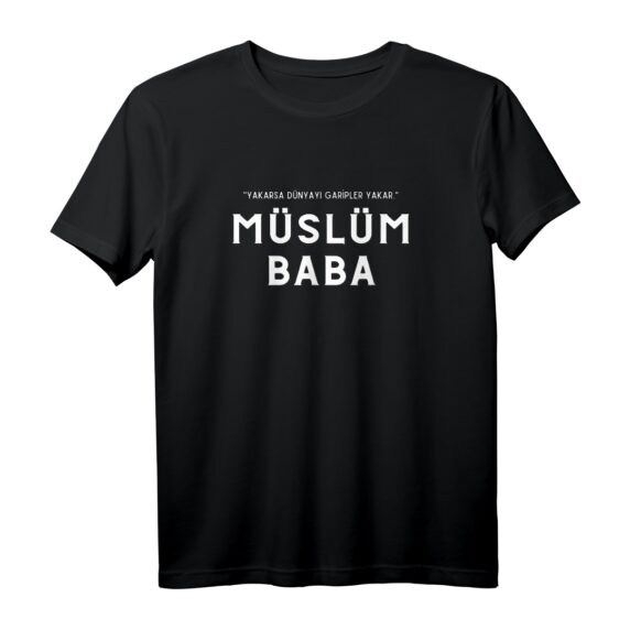 Babalarin Babasi Müslüm Baba Türkisches Geburtstags-T-Shirt  Kulturelles Geschenk für Muslime & Türkische Fans