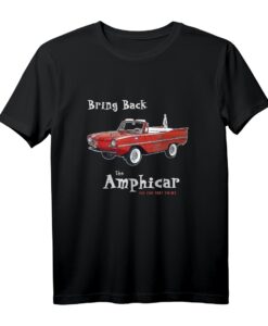 Bring Back The Amphicar T-Shirt - Das Wasserfahrzeug der 1960er Jahre als Vintage Geschenk für Auto- und Wasserfahrzeugfans