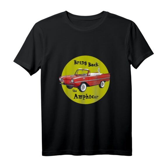 Bring Back The Amphicar T-Shirt  Das Wasserfahrzeug der 1960er Jahre für Auto- und Wasserfahrzeugfans, perfekt für Treffen & Auto Clubs