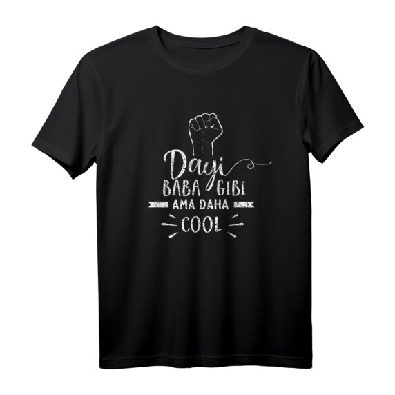Dayi Baba Gibi Ama Daha Cool T-Shirt  Lustiges und liebevolles Geschenk für türkische Onkel, Geburtstags- & Weihnachtsgeschenk