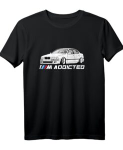 E39 5 Series - M süchtig T-Shirt für BMW Fans und E39 Enthusiasten  Perfektes Geschenk für Auto-Liebhaber