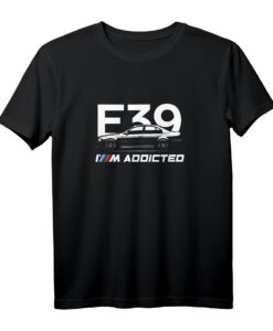 E39 5 Series - M Süchtige Silhouette T-Shirt, perfekt für BMW E39 Enthusiasten & Clubmitglieder