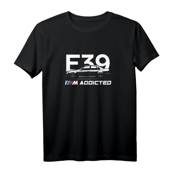 E39 5 Series - M Süchtige Silhouette T-Shirt, perfekt für BMW E39 Enthusiasten & Clubmitglieder