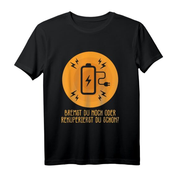 Elektroauto Elektromobilität E-Auto Fahrer Geschenk T-Shirt - Für umweltbewusste Fahrer, Hybride & Energiewende-Enthusiasten