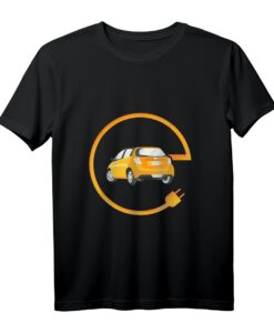 Elektroauto Hybrid E-Auto Strom Energie T-Shirt  Perfektes Geschenk für Autoliebhaber, Umweltfans und Familien zu Weihnachten, Geburtstag oder Jubiläum