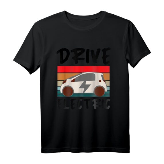 Fahren Sie Elektrofahrzeug T-Shirt  Lustiges nachhaltiges Energie-EV Grafik-Design für umweltbewusste Autofahrer