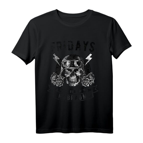 Fridays for Hubraum Auto Tuning T-Shirt - Lustiges Geschenk für Schrauber, Tuner und Auto-Fans zu Weihnachten & Geburtstag