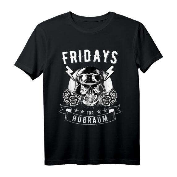 Fridays for Hubraum T-Shirt - Lustiges Auto Motor Tuning Geschenk für Schrauber, Tuner & PS-Liebhaber