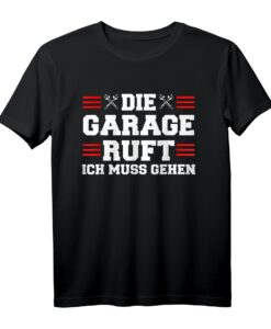 Garage Mechaniker Werkstatt Schrauber Automechaniker T-Shirt  Perfektes Geschenk für Autoliebhaber, Mechaniker & Tuning-Enthusiasten