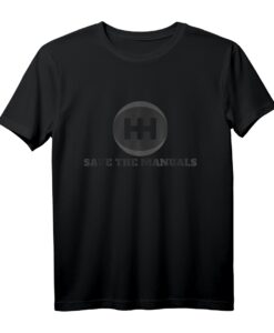 Geschenk für Autoliebhaber - Save The Manuals T-Shirt für Motorsport, Drag Racing, Drifting & Tuning Fans