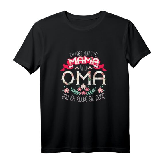 Geschenk-Idee für Omi  Motiv-Sprüche T-Shirt für die beste Oma zum Geburtstag & Weihnachten, lustig und persönlich