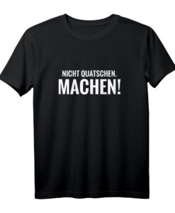 Gipserin Malerin Nicht quatschen. Machen! Fun Statement T-Shirt  Originelles Geschenk für Handwerker, Kollegen und Berufsstolz