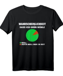 Grün nein danke 40. Geburtstag T-Shirt - Lustiges Statement Outfit für Politik-Kritiker & Meinungsäußerer