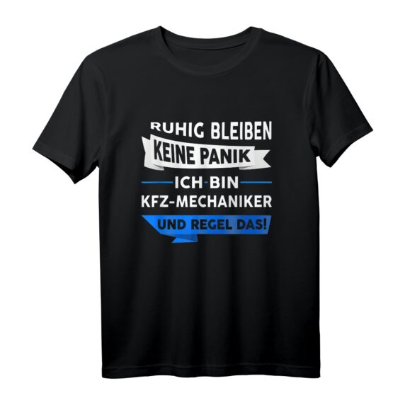 Herren Kfz-Mechaniker T-Shirt mit lustigem Spruch  Perfektes Geschenk für Automechaniker, Mechaniker & KFZ-Profis