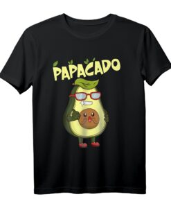 Herren Lustiges werdender Vater Avocado Papa Papacado T-Shirt - Perfekt für Babyankündigung, Vatertag & Schwangerschaftsnews 2022
