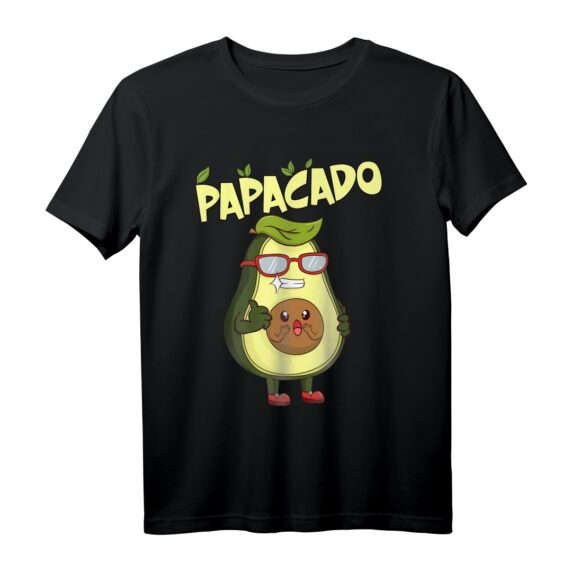 Herren Lustiges werdender Vater Avocado Papa Papacado T-Shirt - Perfekt für Babyankündigung, Vatertag & Schwangerschaftsnews 2022