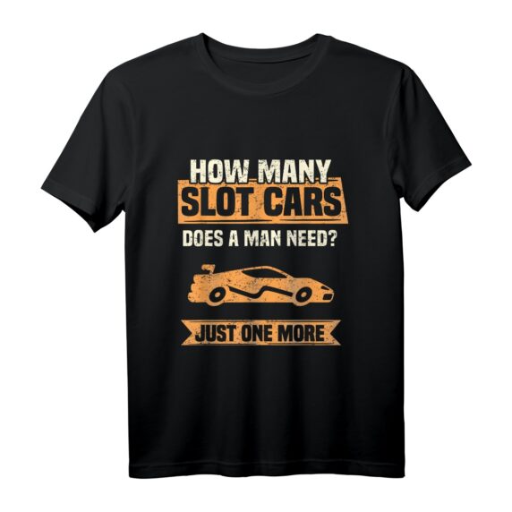 Herren Slot Car Racing T-Shirt  Perfektes Geschenk für Slot Car Sammler & Autorennen Fans