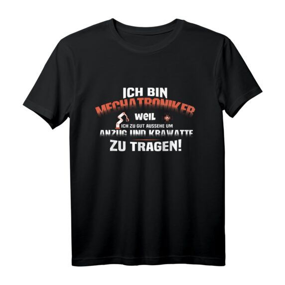 Herren T-Shirt Mechatroniker Autos KFZ Mechaniker - Lustiger Spruch für Automechaniker & Autoschrauber, perfektes Geschenk für Geburtstag, Weihnachten & Vatertag